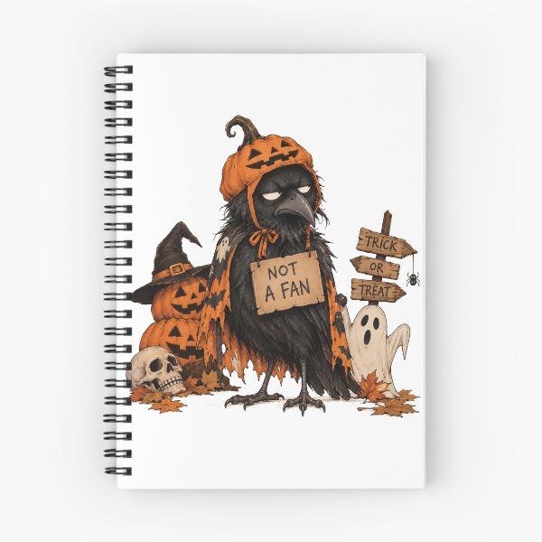 Item preview, funny Not a Fan – Grumpy Raven Funny  designed and sold by Yaqon.