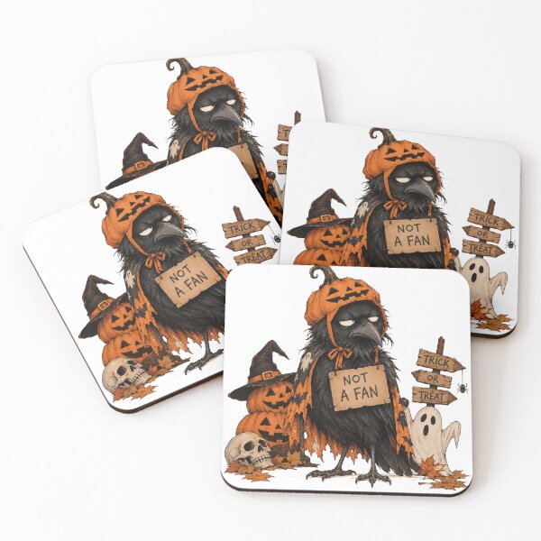 Item preview, funny Not a Fan – Grumpy Raven Funny  designed and sold by Yaqon.