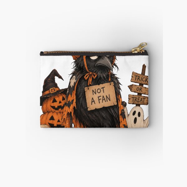 Item preview, funny Not a Fan – Grumpy Raven Funny  designed and sold by Yaqon.