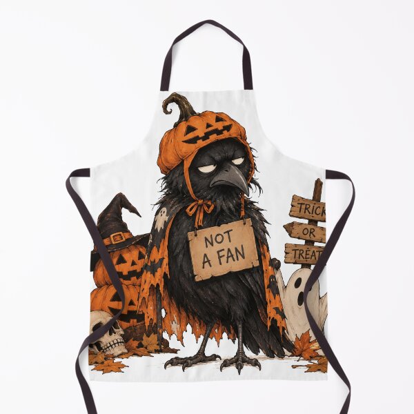 Item preview, funny Not a Fan – Grumpy Raven Funny  designed and sold by Yaqon.
