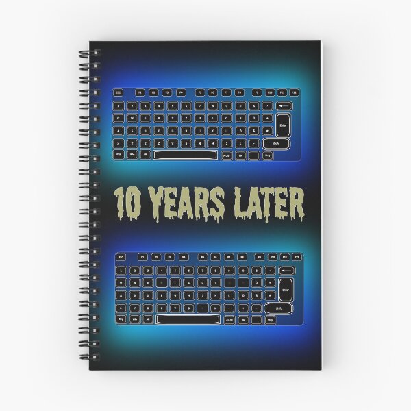 Item preview, Copy of Copy of Copy of 10 Years Later Keyboard – Funny Gamer & Mechanical Keyboard Pun designed and sold by FlatstudioArt.