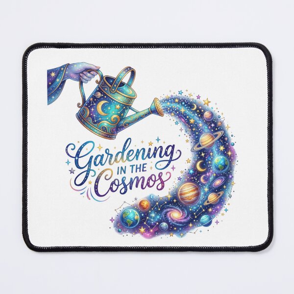 Item preview, Gardening In The Cosmos - Magical Watercolor Space Watering Can designed and sold by Sanan Israyilli.