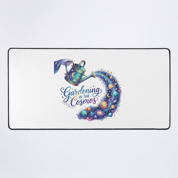Item preview, Gardening In The Cosmos - Magical Watercolor Space Watering Can designed and sold by Sanan Israyilli.