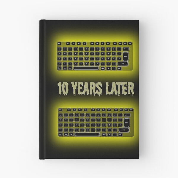 Item preview, Copy of Copy of 10 Years Later Keyboard – Funny Gamer & Mechanical Keyboard Pun designed and sold by FlatstudioArt.