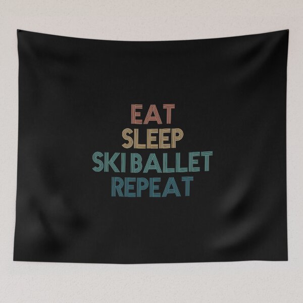 Item preview, Eat Sleep Ski Ballet Repeat - Gift For Ski Ballet Fans designed and sold by kindxinn.