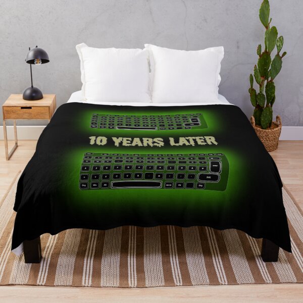 Item preview, Copy of 10 Years Later Keyboard – Funny Gamer & Mechanical Keyboard Pun designed and sold by FlatstudioArt.