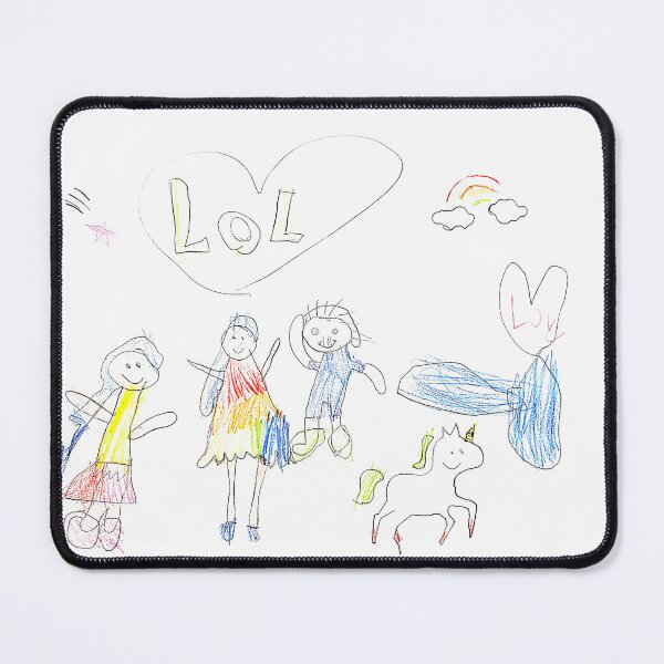 Item preview, Happy Family & Unicorn designed and sold by TwoLinesArt.