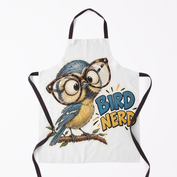 Item preview, Bird Nerd Funny Glasses Birdwatching Lover Vintage Sticker designed and sold by KaBaRen.
