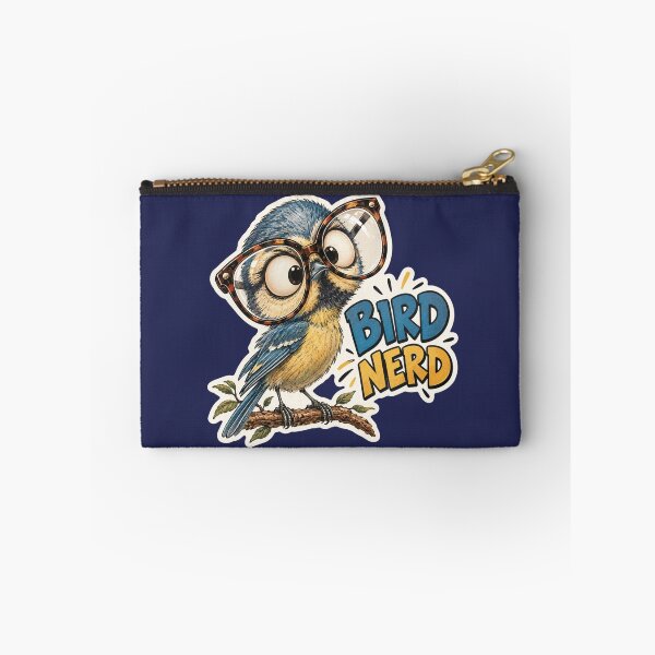 Item preview, Bird Nerd Funny Glasses Birdwatching Lover Vintage Sticker designed and sold by KaBaRen.