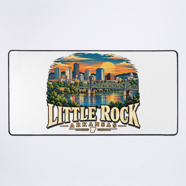 Item preview, Vintage Little Rock Arkansas Travel Souvenir Landmark Gift designed and sold by MichaeIRellov.