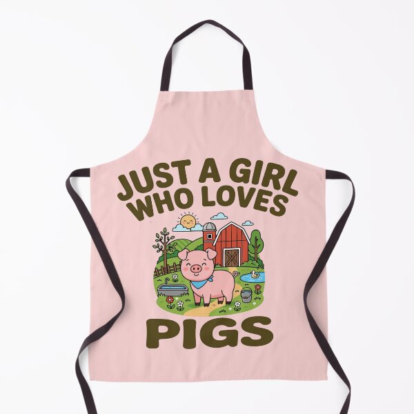 Item preview, Just A Girl Who Loves Pigs Cute Pig Lover designed and sold by Colorfulman.