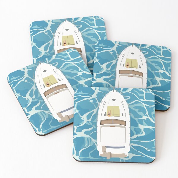 Item preview, Boat on water designed and sold by Gabi Coops.