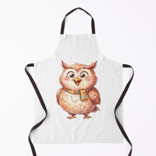 Item preview, Cozy Owl with Scarf designed and sold by StickVerse by Owais.