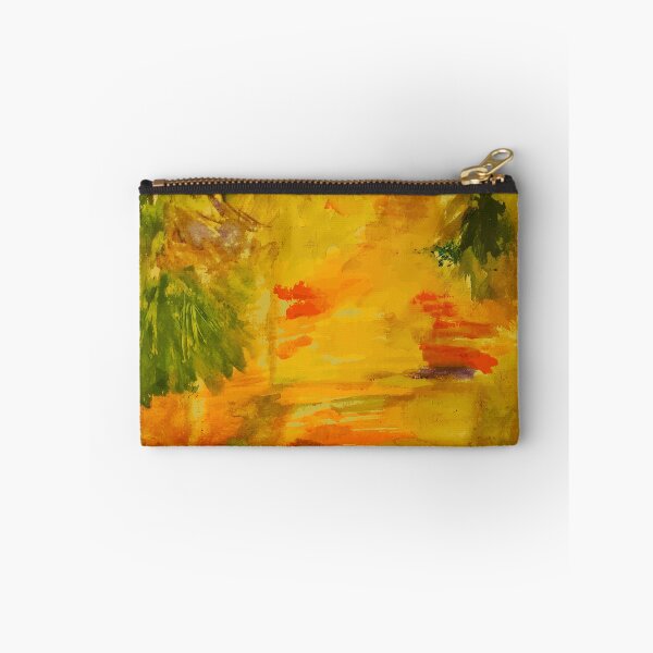 Item preview, Abstract Golden Sunset Impressionist Art designed and sold by AtmosphereLab.