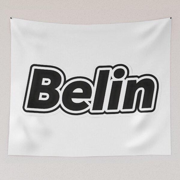 Item preview, Belin - Iconic Italian Slang Genoa Typography designed and sold by ManuMax93.