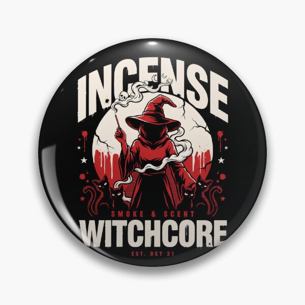Item preview, Incense Witch Smoke and Scent Halloween Design Graphic Tee v2 designed and sold by DarylWelsh2024.