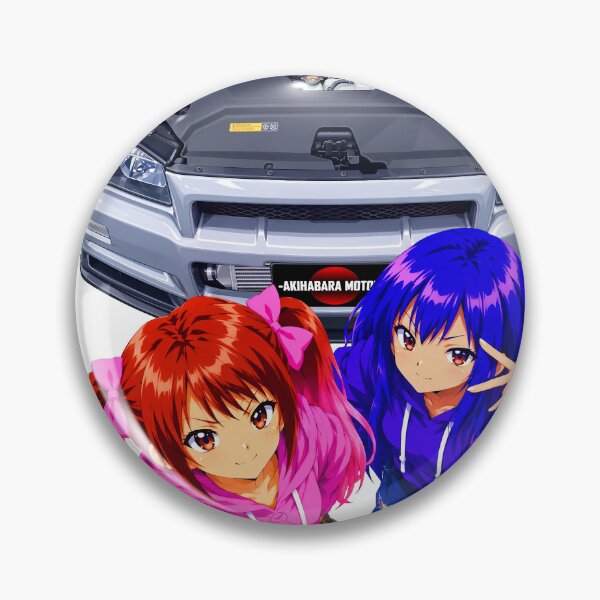 Item preview, VR30DDTT Engine Swap R34 Skyline & Anime Girls (Pink & Ai) designed and sold by AKIHABARAMOTORS.