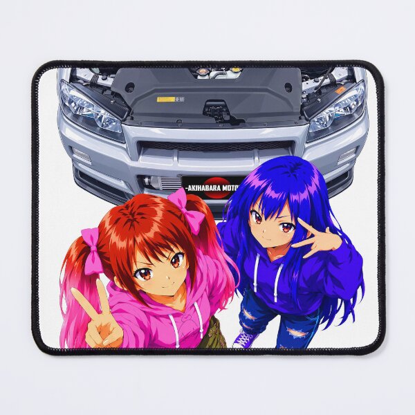Item preview, VR30DDTT Engine Swap R34 Skyline & Anime Girls (Pink & Ai) designed and sold by AKIHABARAMOTORS.