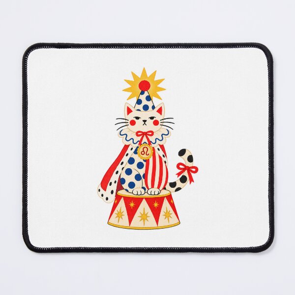 Item preview, Leo Zodiac Clown Cat. Circus Astrology. Clowncore. designed and sold by CoCoArt-Ua.