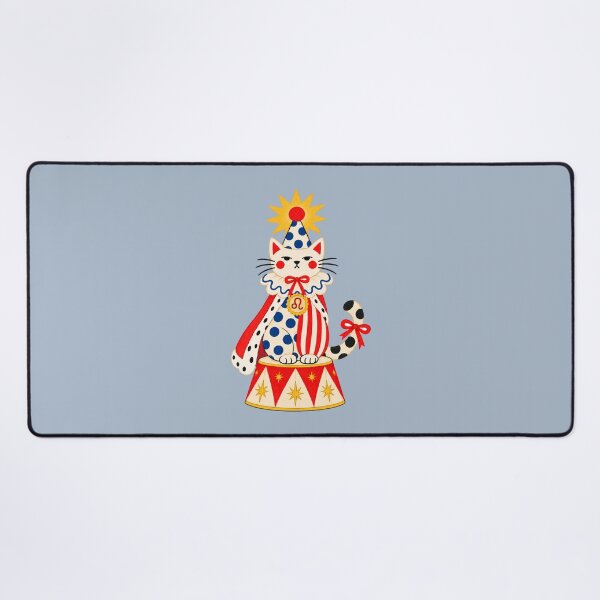 Item preview, Leo Zodiac Clown Cat. Circus Astrology. Clowncore. designed and sold by CoCoArt-Ua.