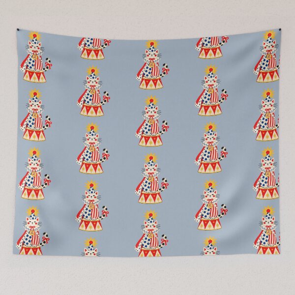 Item preview, Leo Zodiac Clown Cat. Circus Astrology. Clowncore. designed and sold by CoCoArt-Ua.