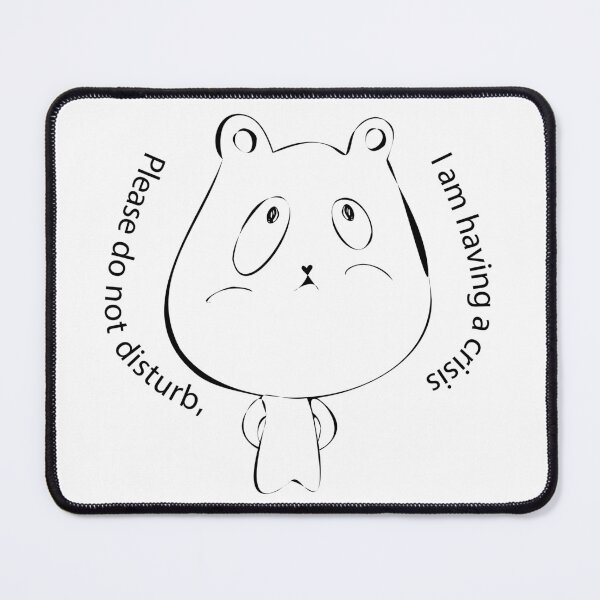 Item preview, Funny Hamster Having An Existential Crisis designed and sold by ZorianArt.