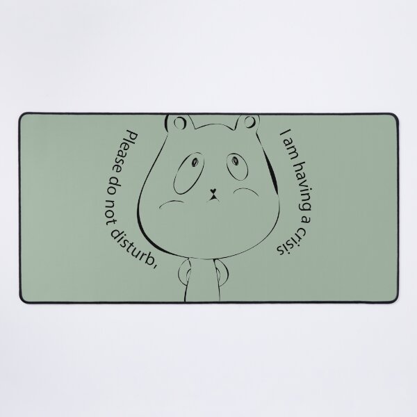 Item preview, Funny Hamster Having An Existential Crisis designed and sold by ZorianArt.