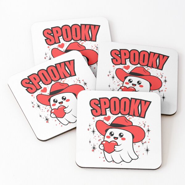 Item preview, Spooky - cute ghost with heart graphic  designed and sold by She - artist creations .