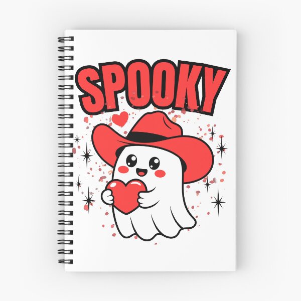Item preview, Spooky - cute ghost with heart graphic  designed and sold by She - artist creations .