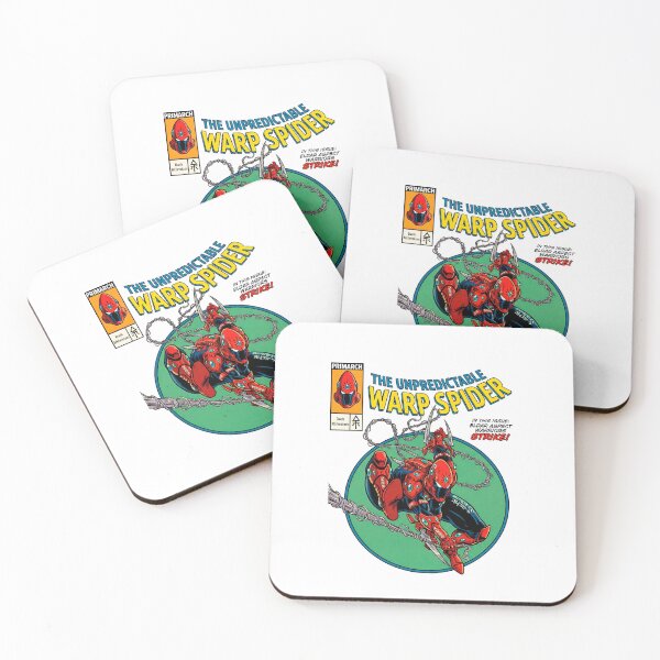 Item preview, The Unpredictable Warp Spider – Warhammer 40k Comic Parody Graphic designed and sold by BravenBold.