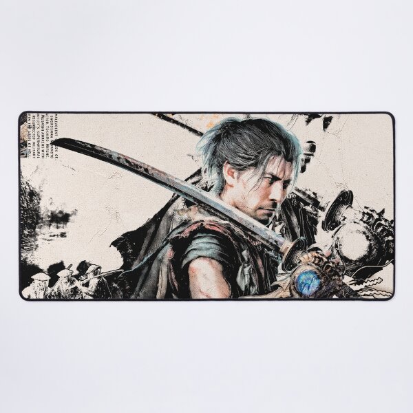 Item preview, Onimusha Way of the Sword Samurai Calligraphy Graphic Poster designed and sold by Shopunte.