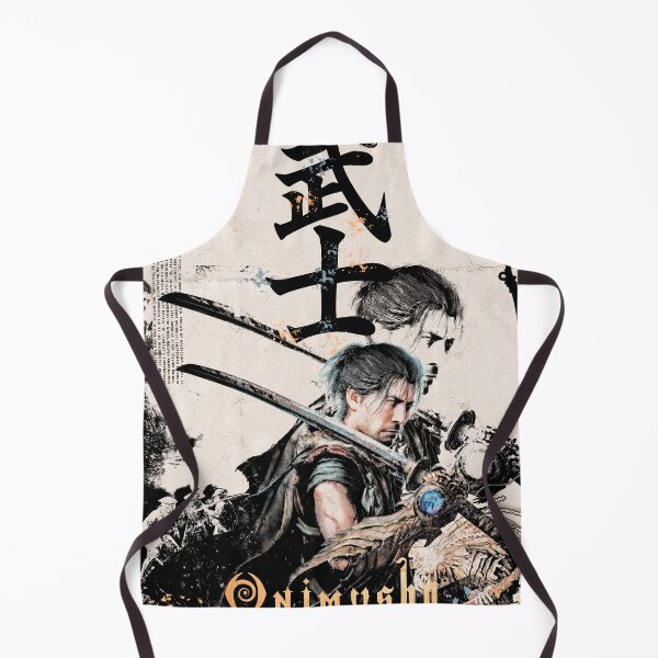 Item preview, Onimusha Way of the Sword Samurai Calligraphy Graphic Poster designed and sold by Shopunte.