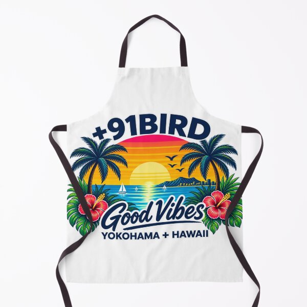 Item preview, Good Vibes – Yokohama + Hawaii Tropical Sunset +91BIRD designed and sold by Plus91BIRD.