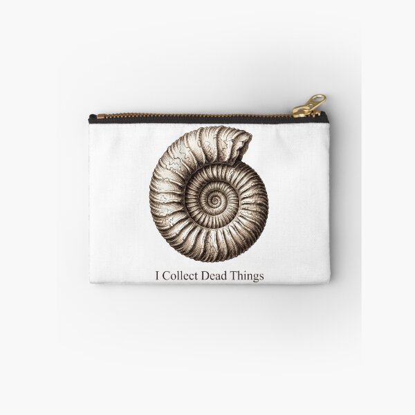 Item preview, I Collect Dead Things Ammonite Fossil designed and sold by Sekla-Studio.