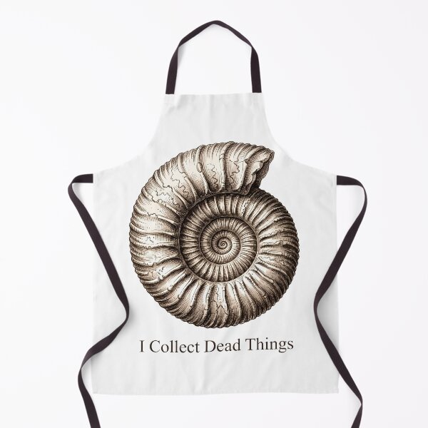 Item preview, I Collect Dead Things Ammonite Fossil designed and sold by Sekla-Studio.