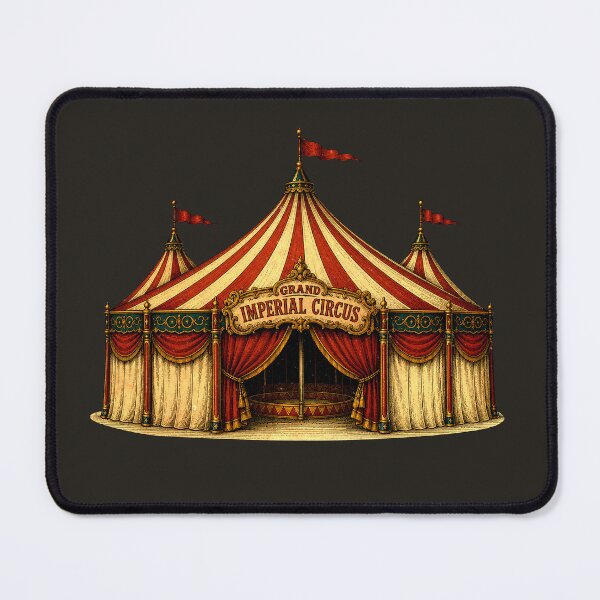 Item preview, Vintage Circus Tent Illustration designed and sold by Impossible Archive.