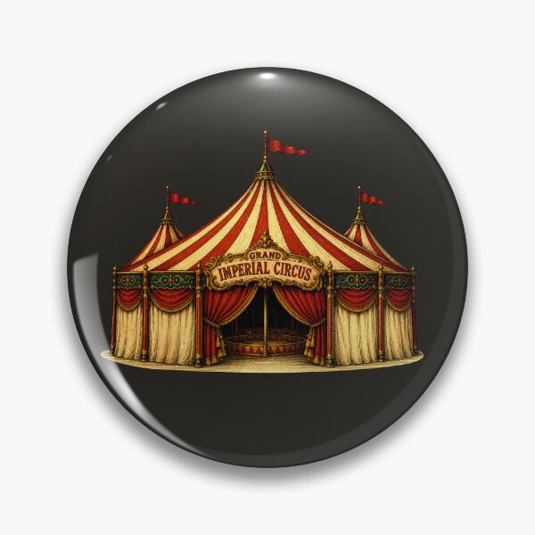 Item preview, Vintage Circus Tent Illustration designed and sold by Impossible Archive.