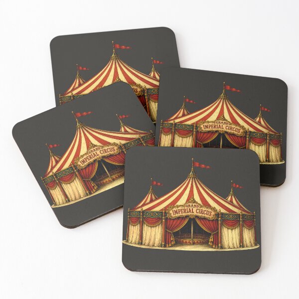 Item preview, Vintage Circus Tent Illustration designed and sold by Impossible Archive.