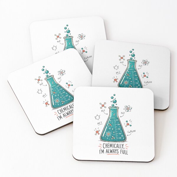 Item preview, Funny Chemistry Flask Full designed and sold by DESIGNNOUR.