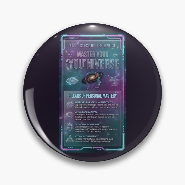 Item preview, master your "you"niverse designed and sold by ritusdesigns.