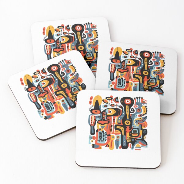 Item preview, Mid Century Abstract Jazz designed and sold by alvablakefg.
