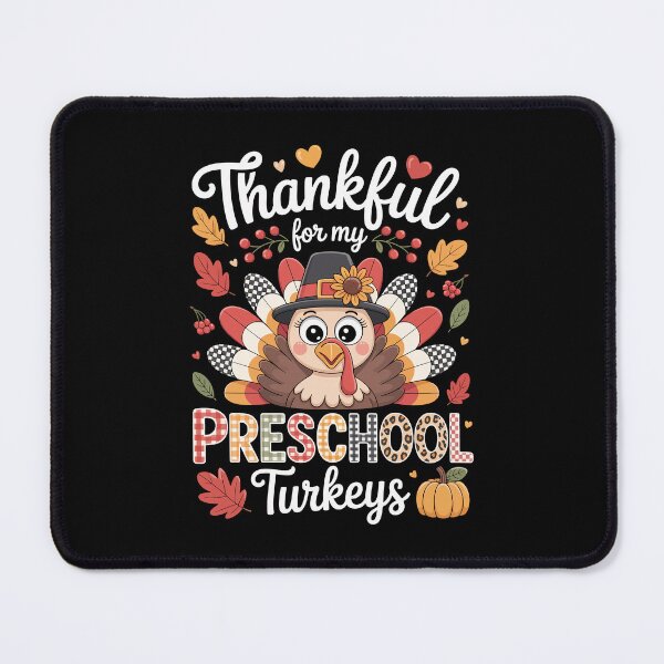 Item preview, THANKFUL FOR MY PRESCHOOL TURKEYS designed and sold by jkrphoto.