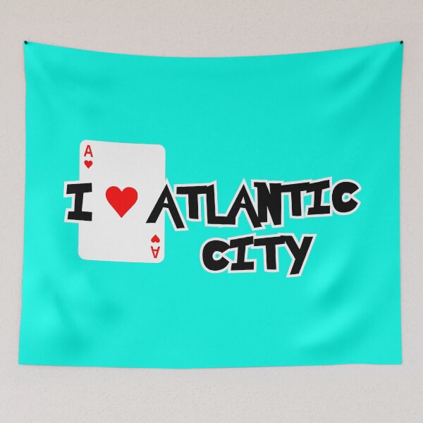 Item preview, I Heart Atlantic City (Ace of Hearts) designed and sold by Karate Octopus.