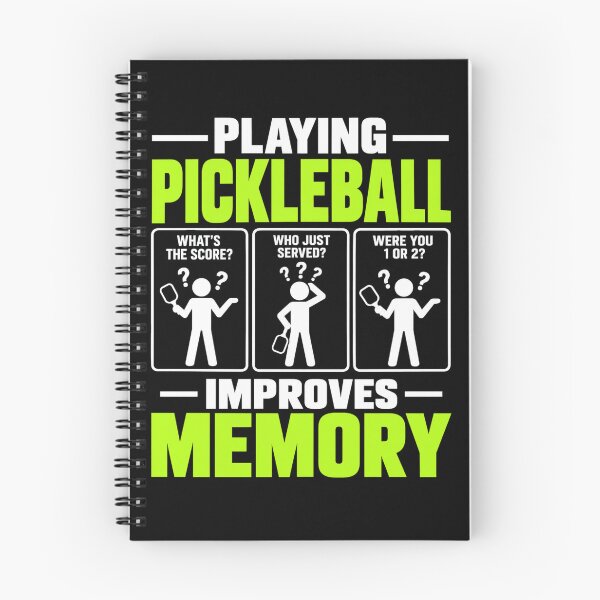 Item preview, Pickleball Humor Playing Pickleball Improves Memory designed and sold by ROUX-ART.