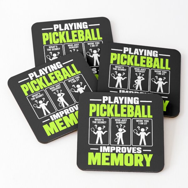 Item preview, Pickleball Humor Playing Pickleball Improves Memory designed and sold by ROUX-ART.