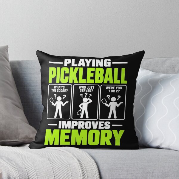 Item preview, Pickleball Humor Playing Pickleball Improves Memory designed and sold by ROUX-ART.