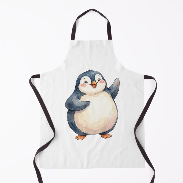 Item preview, Happy Waving Penguin designed and sold by StickVerse by Owais.