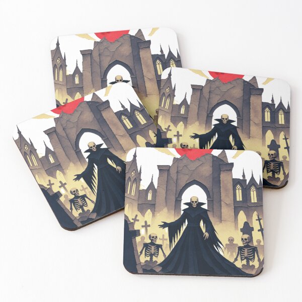 Item preview, Gothic Lich Under Red Moon Illustration designed and sold by Late Theory.