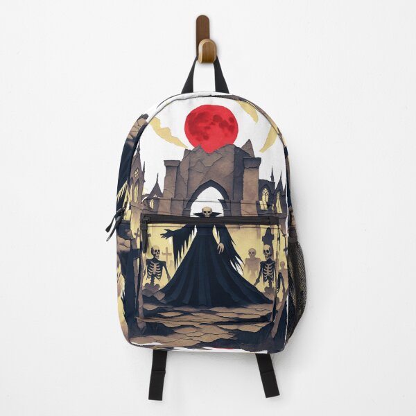 Item preview, Gothic Lich Under Red Moon Illustration designed and sold by Late Theory.