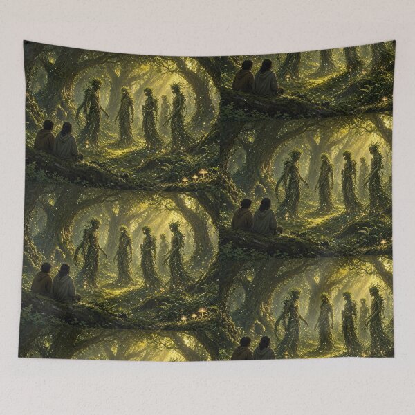 Item preview, Meeting the Forest Spirits designed and sold by portokalis.